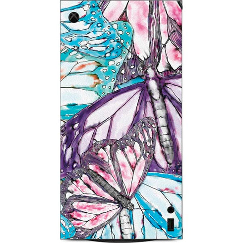 California Monarch Collage XBox Series X Digital Edition Console Skin